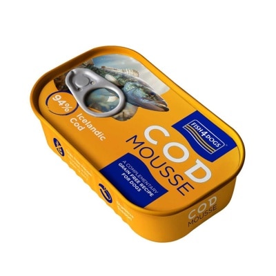 FISH4DOGS 犬用純鱈魚慕絲 (90g) 狗罐頭 818753 image
