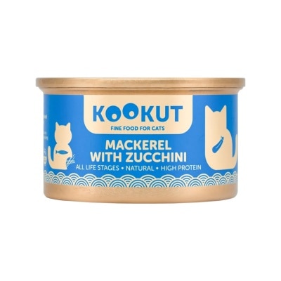KOOKUT 鯖魚意大利青瓜 (70g) 貓罐頭 002825 image
