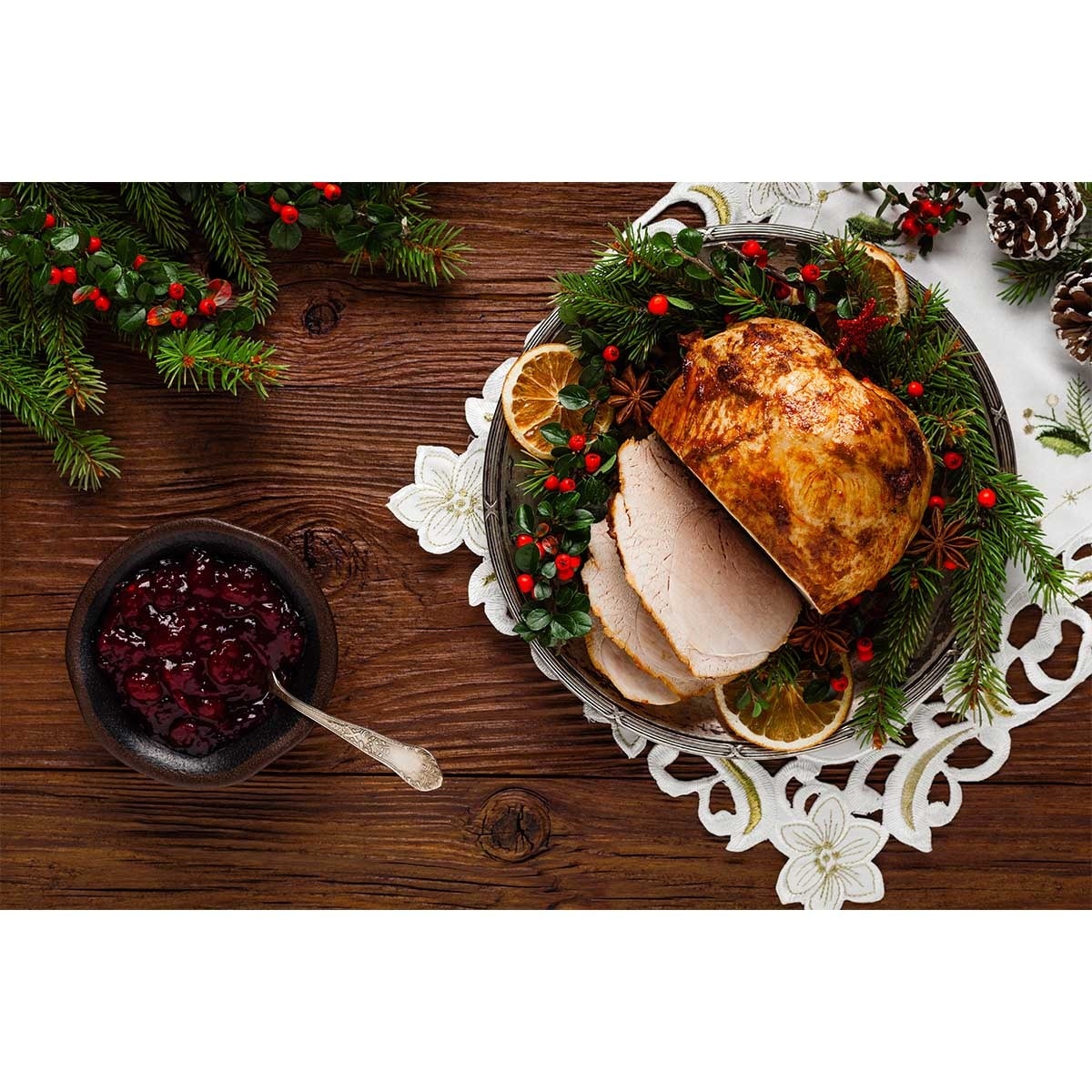 牛油球 急凍火雞胸(約3磅)[美國](急凍 -18°c)