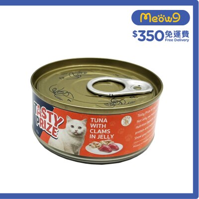 TASTY PRIZE Tuna With Clams In Jelly (70g) Cat Can 21077 image