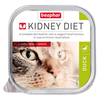 BEAPHAR - Kidney Diet *鴨肉*(腎臟保健) 成貓餐盒(100g) 133789