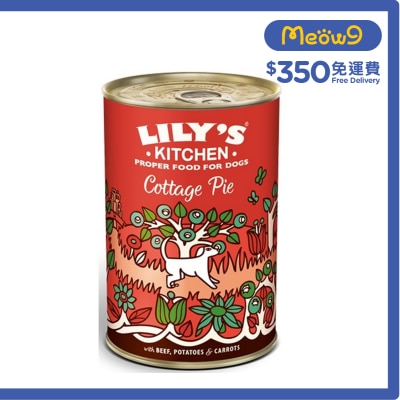 LILY'S KITCHEN 牛肉;薯仔;紅蘿蔔 狗罐頭(400g) 240024