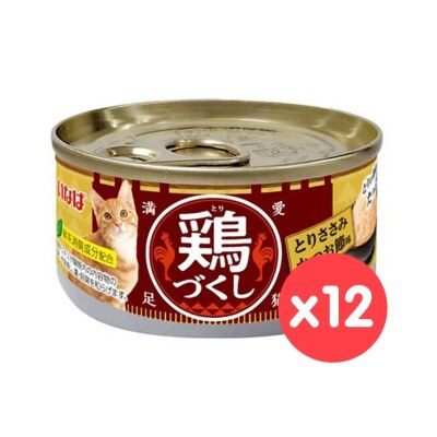 INABA 雞肉 & 鰹魚 (80g x12) 貓罐頭 484261 QC 02x12 image