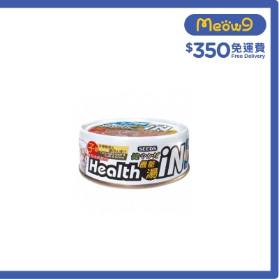 種子 [Health iN] 機能湯罐-白身鮪魚+蟹肉+牛磺酸 幼貓罐頭 (80g) 822080