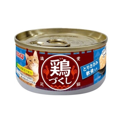 INABA 雞肉 & 雞軟骨 (80g) 貓罐頭 484285 image