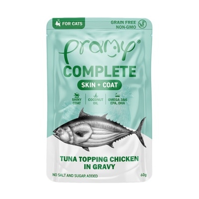 PRAMY 白肉吞拿魚+雞肉 (60g) 貓濕包 044508 image