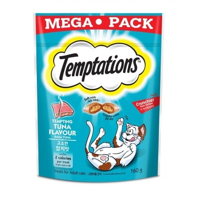 TEMPTATIONS - [超量裝]吞拿魚味 (160g) 001601 貓小食