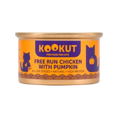 KOOKUT 放養雞南瓜 (70g) 貓罐頭 010436 image