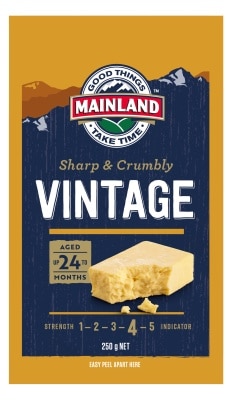 MAINLAND Vintage Tasty Cheddar Cheese(chilled 0-4°c)