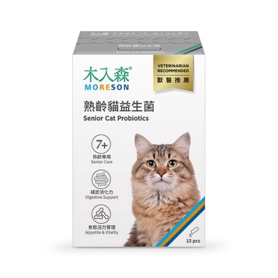 MORESON MORESON Senior Cat Probiotics (15pcs) 022212 image