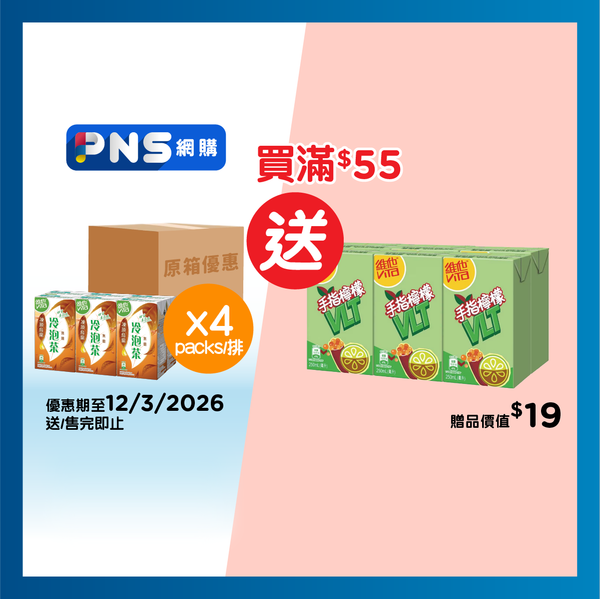 維他 原箱無糖凍頂烏龍茶飲品