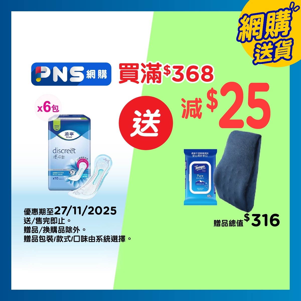 添寧 添寧護妳墊量多型 10片 (原箱-6包裝)