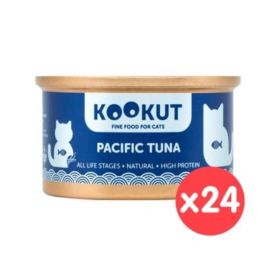 KOOKUT [24罐裝] 太平洋吞拿魚 (70g) x24 貓罐頭 008259 image