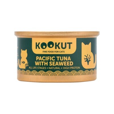 KOOKUT 太平洋吞拿魚海藻 (70g) 貓罐頭 010429 image