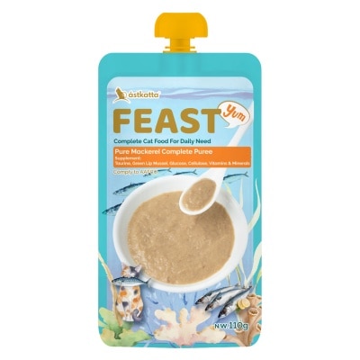 ASTKATTA Feast 純鯖魚肉泥主食包 (110g) 361475 image