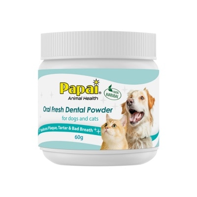 PAPAI 海藻深層潔牙粉 (原味) (60g) 貓狗適用 655639 image