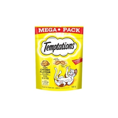 TEMPTATIONS - [超量裝]火烤嫩雞味 (160g) 001465 貓小食