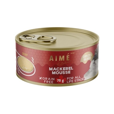 AIME KITCHEN 濃滑鯖魚慕絲 (75g) 全貓罐頭 276976 image