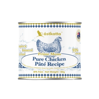 ASTKATTA 純溯系列 純淨天然肉醬罐 純雞肉 (180g) 貓主食罐頭 361574 image