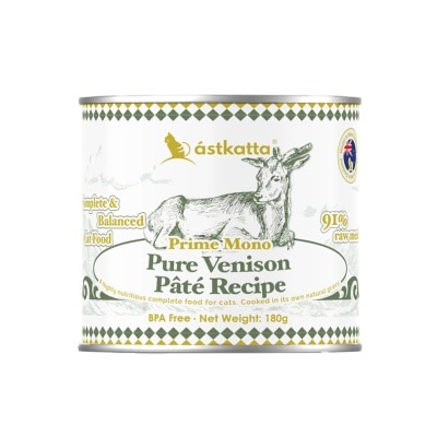 ASTKATTA 純溯系列 純淨天然肉醬罐 純鹿肉 (180g) 貓主食罐頭 361598 image