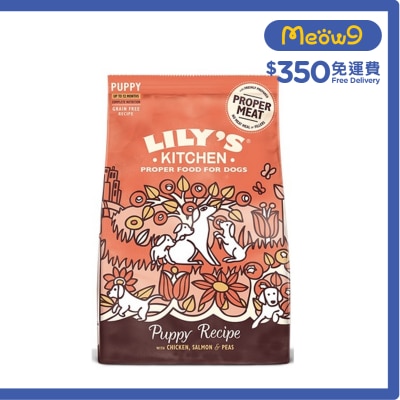 LILY'S KITCHEN 雞肉;三文魚;豌豆 幼犬糧 (2.5kg) 240727