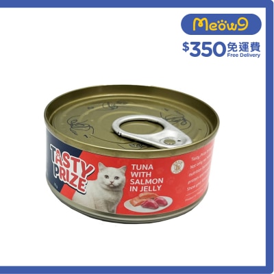 TASTY PRIZE Tuna With Salmon In Jelly (70g) Cat Can 30126 image