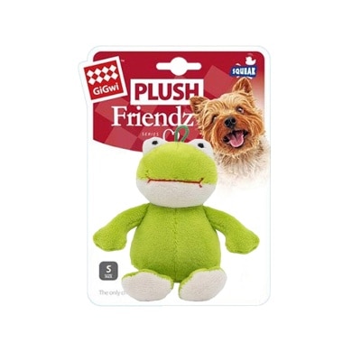 GIGWI GiGwi Plush Friendz中小型犬系列 豆豆青蛙 244363 image