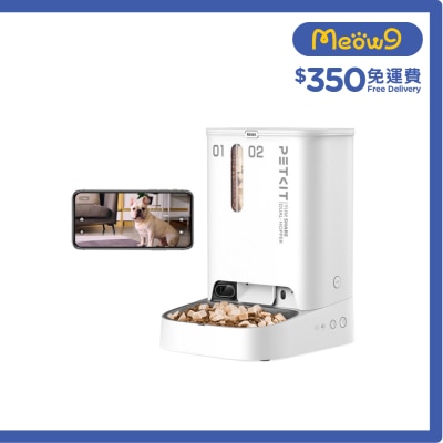 PETKIT Yumshare DUAL-HOPPER智能餵食器(鏡頭版 / 實時影像) (5L) 302713