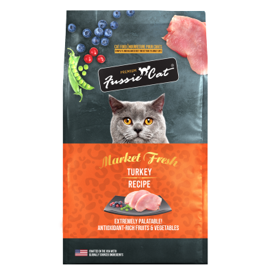 FUSSIE CAT Market Fresh 純天然貓糧 火雞配方 (1.59kg) (3.5lb) 350331