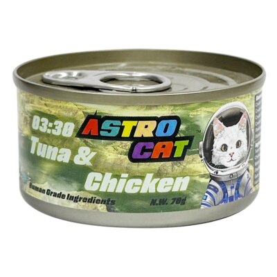 ASTRO CAT Astro Cat 03:30 Tuna&Chicken (CatCan) (70g) 361055