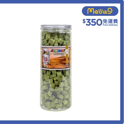 ASTRO CAT 冷凍脫水-雞肉+三文魚+貓草 (300g) 桶裝 凍乾小食 貓犬適用