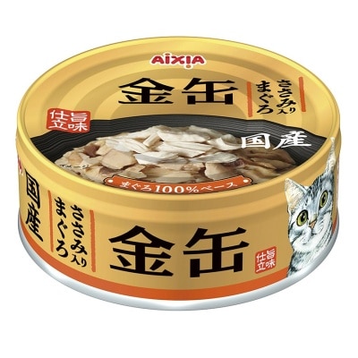 AIXIA 金缶系列-吞拿魚+雞肉 貓罐頭 (70g) (GN-3)