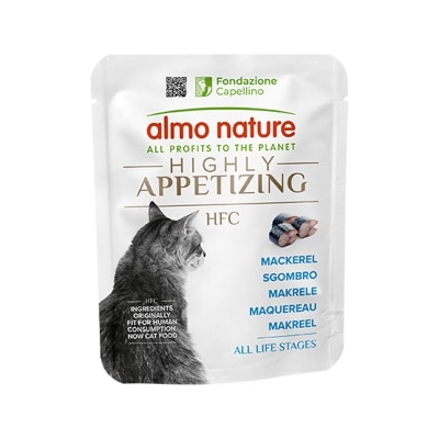ALMO NATURE - 開胃精萃鮮燉包 - 鯖魚 (50g) 貓濕糧