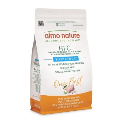 ALMO NATURE HFC -絕育貓鮮肉乾糧 新鮮雞肉 (1.2kg)