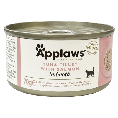 APPLAWS 吞拿魚&三文魚 (70g) 貓罐頭  新舊包裝隨機發送