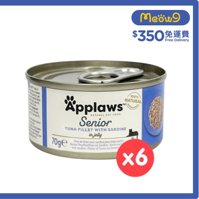 APPLAWS Cat Senior Tin Tuna with Sardine (70g x 6) 1331 6 APPLAWS image