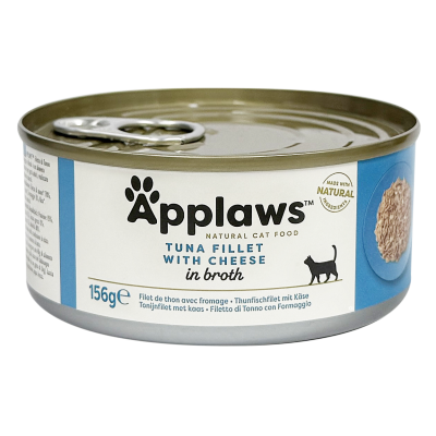APPLAWS 貓罐頭 - 吞拿魚&芝士 (156g) Tuna Fillet with Cheese