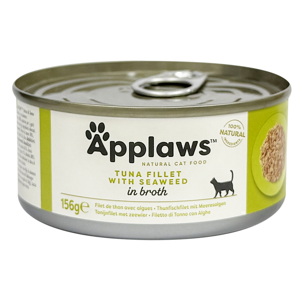 APPLAWS 貓罐頭 - 吞拿魚&紫菜 (156g) Tuna Fillet with Seaweed 新舊包裝隨機發送
