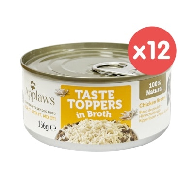 APPLAWS 雞柳狗罐頭 (156g x12)