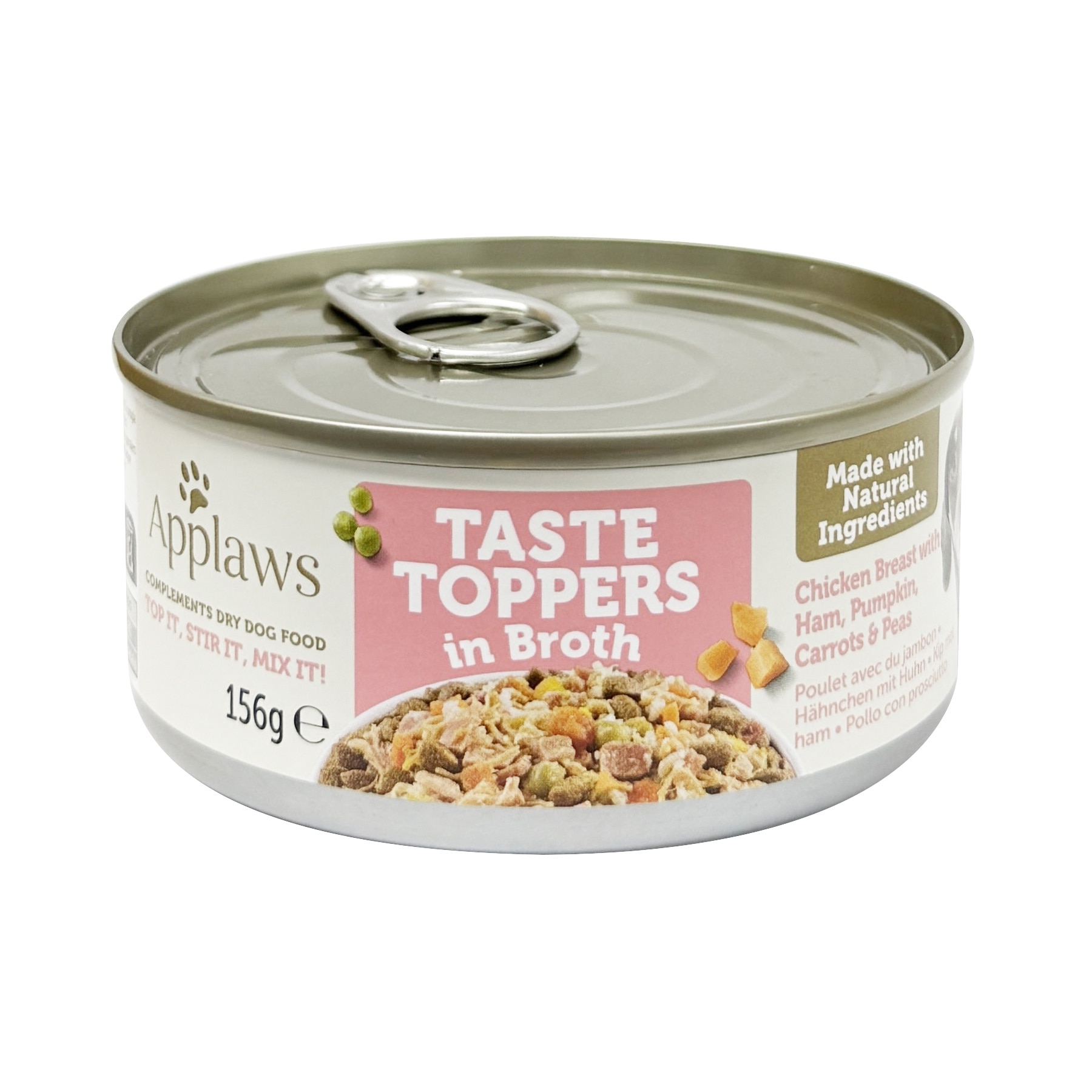 APPLAWS Chicken Breeast ,Ham,Vegetable  Dog Can (156g)
