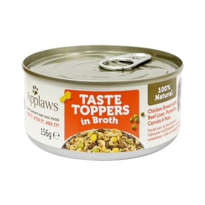 APPLAWS Chicken Breeast ,Beef Liver,Vegetable  Dog Can (156g)