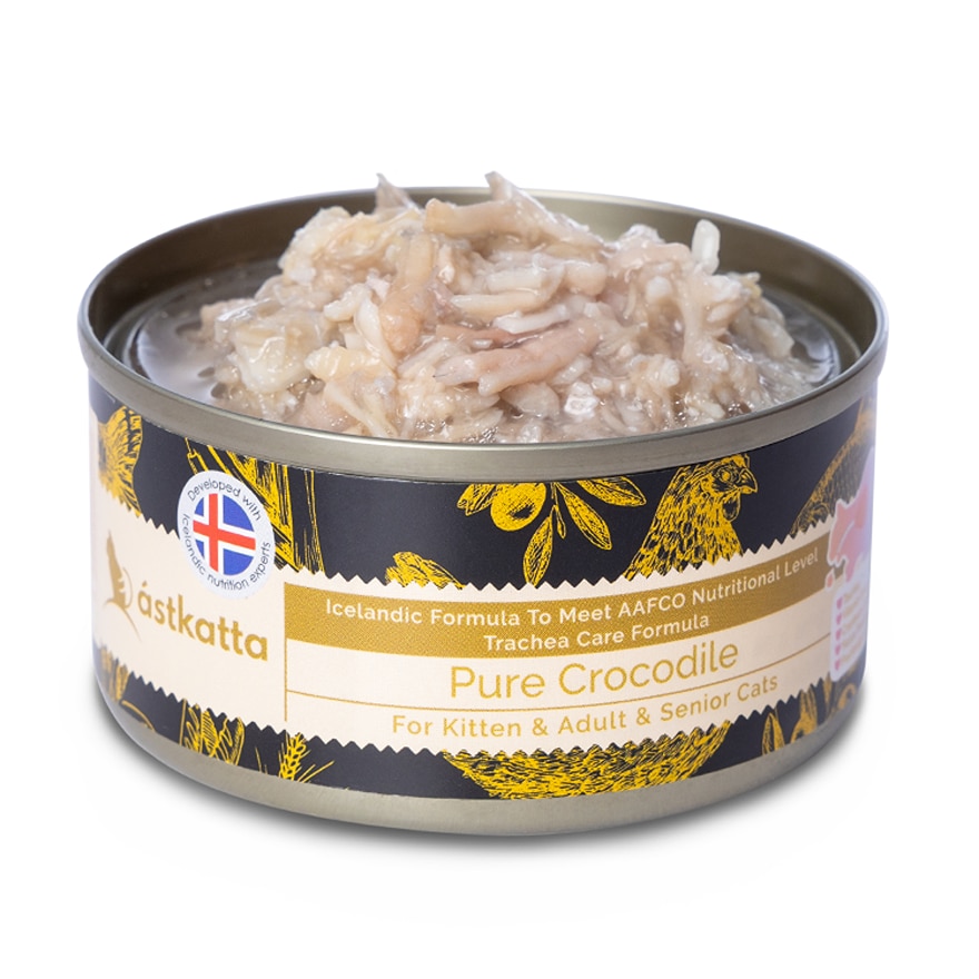 ASTKATTA Astkatta 純鱷魚 (80g) 全貓主食罐
