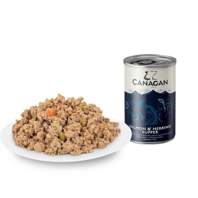 CANAGAN Dog Can Food - Salmon and Herring (400g) - Canagan