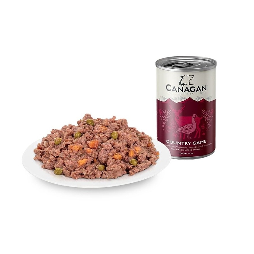 CANAGAN 無穀物主食狗罐頭*田園野味配方*(400G) - Canagan 原之選