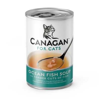 CANAGAN 營養補水沙丁魚配鯖魚湯 (140g) 貓罐頭