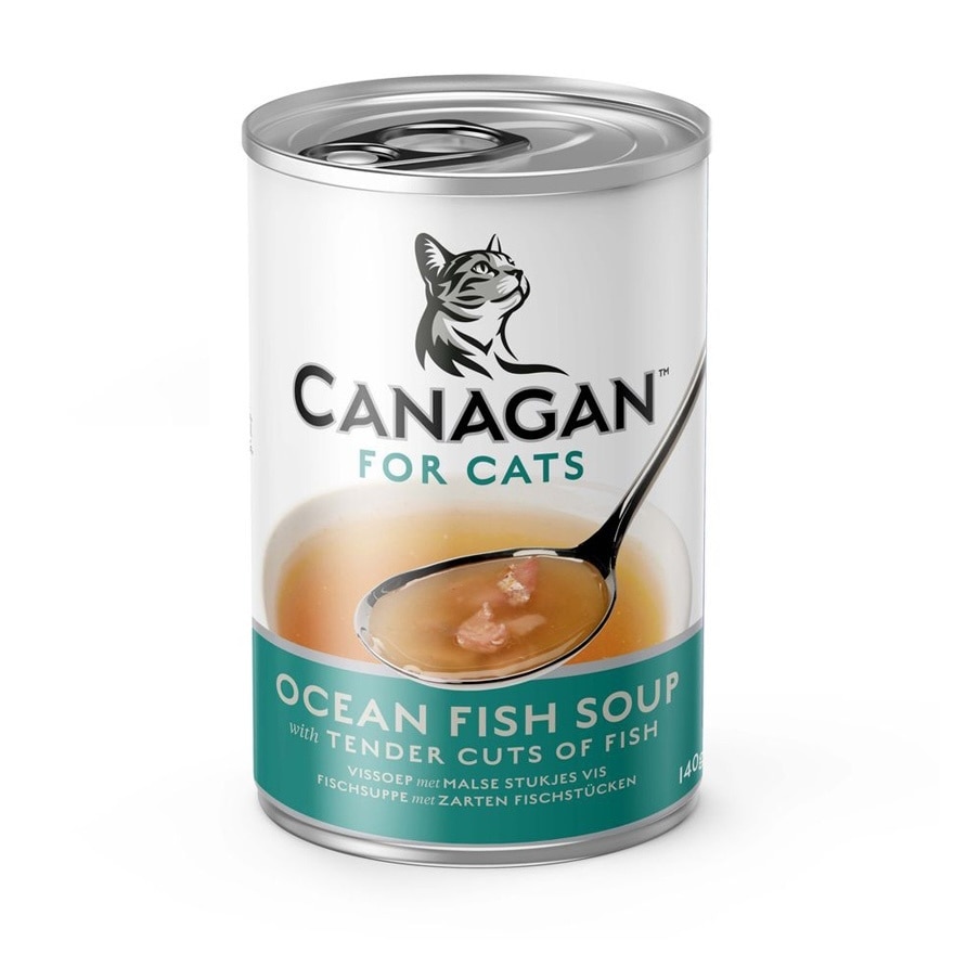 CANAGAN 營養補水沙丁魚配鯖魚湯 (140g) 貓罐頭