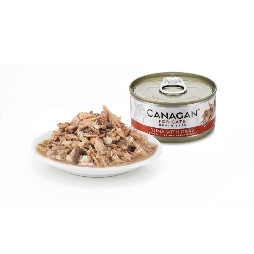 CANAGAN 吞拿魚伴蟹肉貓罐頭(75g) - Canagan 原之選