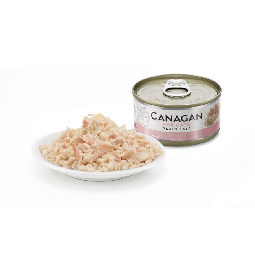 CANAGAN 雞肉伴火腿貓罐頭(75g) - Canagan 原之選