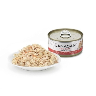 CANAGAN 雞肉伴蝦貓罐頭(75g) - Canagan 原之選