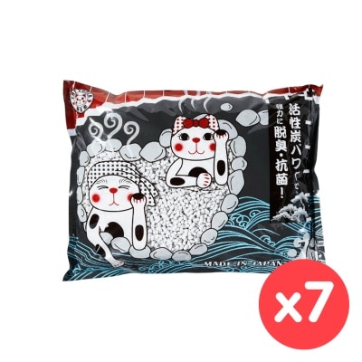 CAT LOVER [BOX SET] Cat Lover-Activated Carbon Paper Cat Litter (7L X7)
